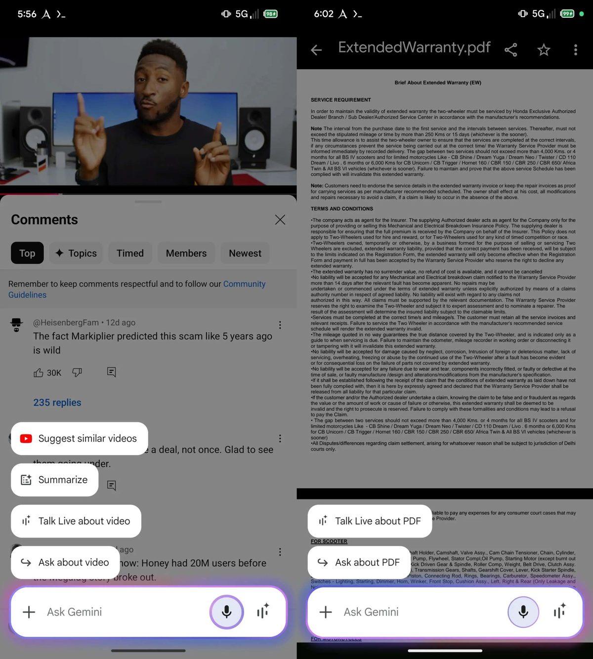 Artık YouTube’da İzlediğiniz Video Hakkında Yapay Zeka ile Konuşabileceksiniz