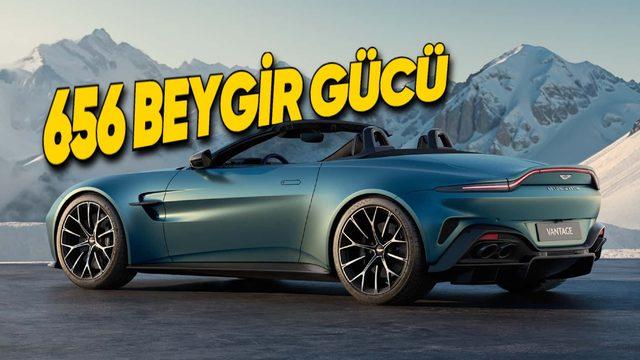 Aston Martin, Hayran Kalacağınız Özelliklerle Donatılan En Küçük Spor Otomobili Vantage Roadster’ı Tanıttı