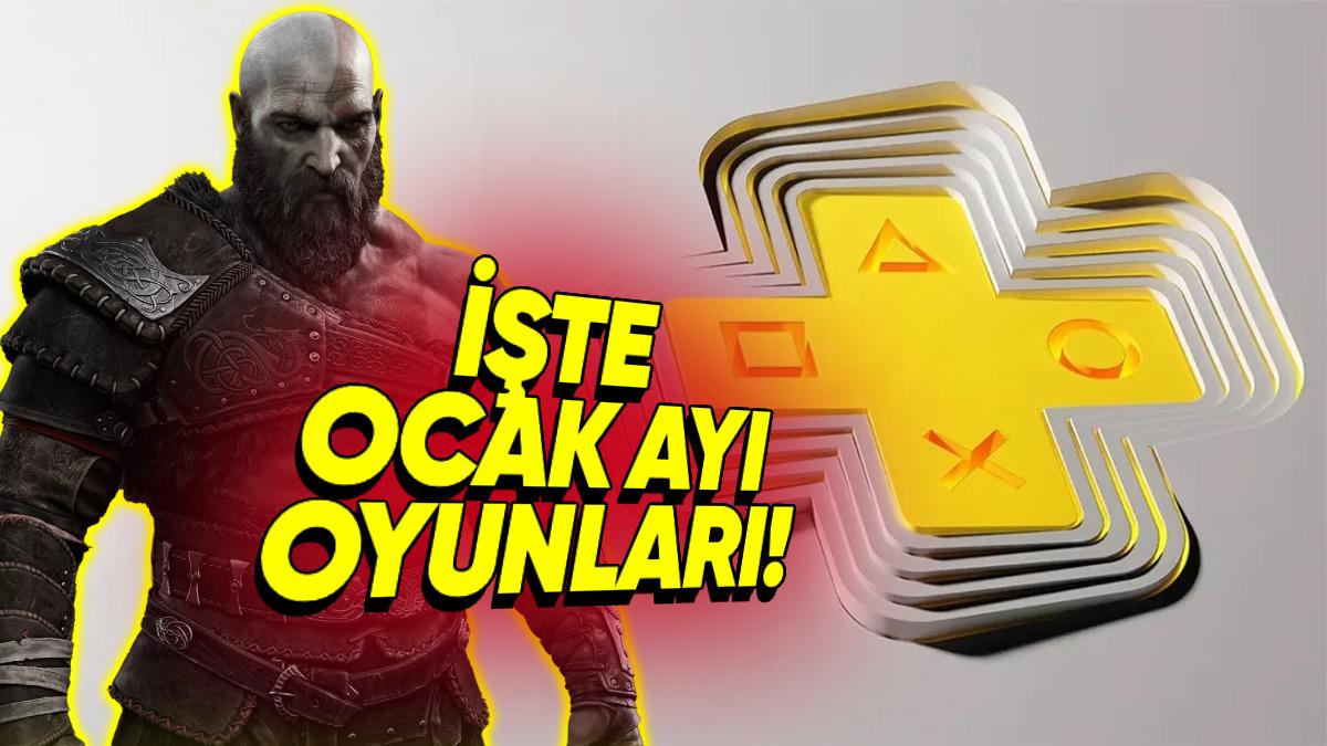 PlayStation Plus Ocak 2025 Oyunları Belli Oldu: God of War Ragnarök ve Dahası...
