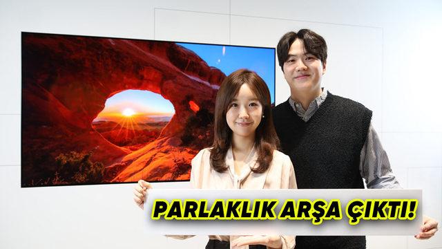 LG, Güneş Altında Bile TV İzleyebileceğiniz Şimdiye Kadarki En Parlak OLED TV Panelini Duyurdu: Tam 4.000 Nit!