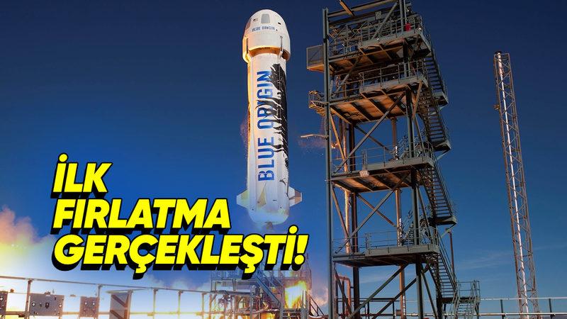 Amazon Patronu Jeff Bezos’un Uzay Şirketi Blue Origin, SpaceX Rakibi Roketini Başarıyla Uzaya Fırlattı!