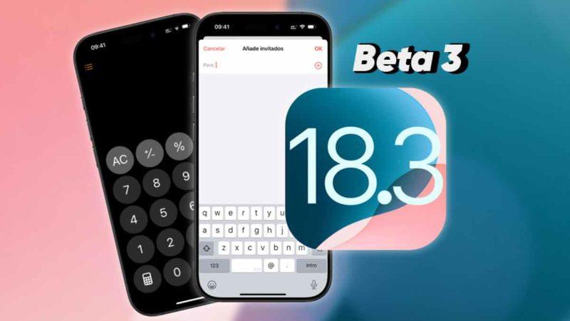 Apple, iOS 18.3 Beta 3 Sürümünü Yayımladı: İşte Detaylar!