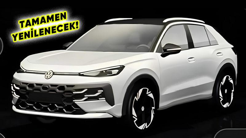 2026 Model Volkswagen T-Roc’un Tasarımı Ortaya Çıktı: Silüeti Tamamen Değişecek!