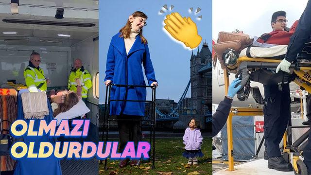 Dünyanın En Uzun Kadını Rümeysa Gelgi Uçakla Nasıl Seyahat Edebiliyor? Sandığımız Kadar Kolay Değilmiş!