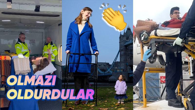 Dünyanın En Uzun Kadını Rümeysa Gelgi Uçakla Nasıl Seyahat Edebiliyor? Sandığımız Kadar Kolay Değilmiş!