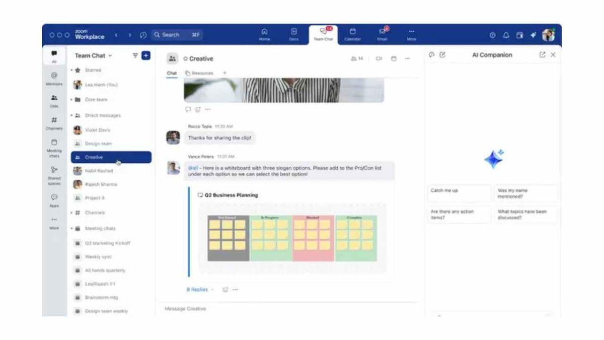 Zoom, Çalışma Dünyasında Verimliliği Artıracak Yeni Yapay Zekâ Özelliklerini Tanıttı!