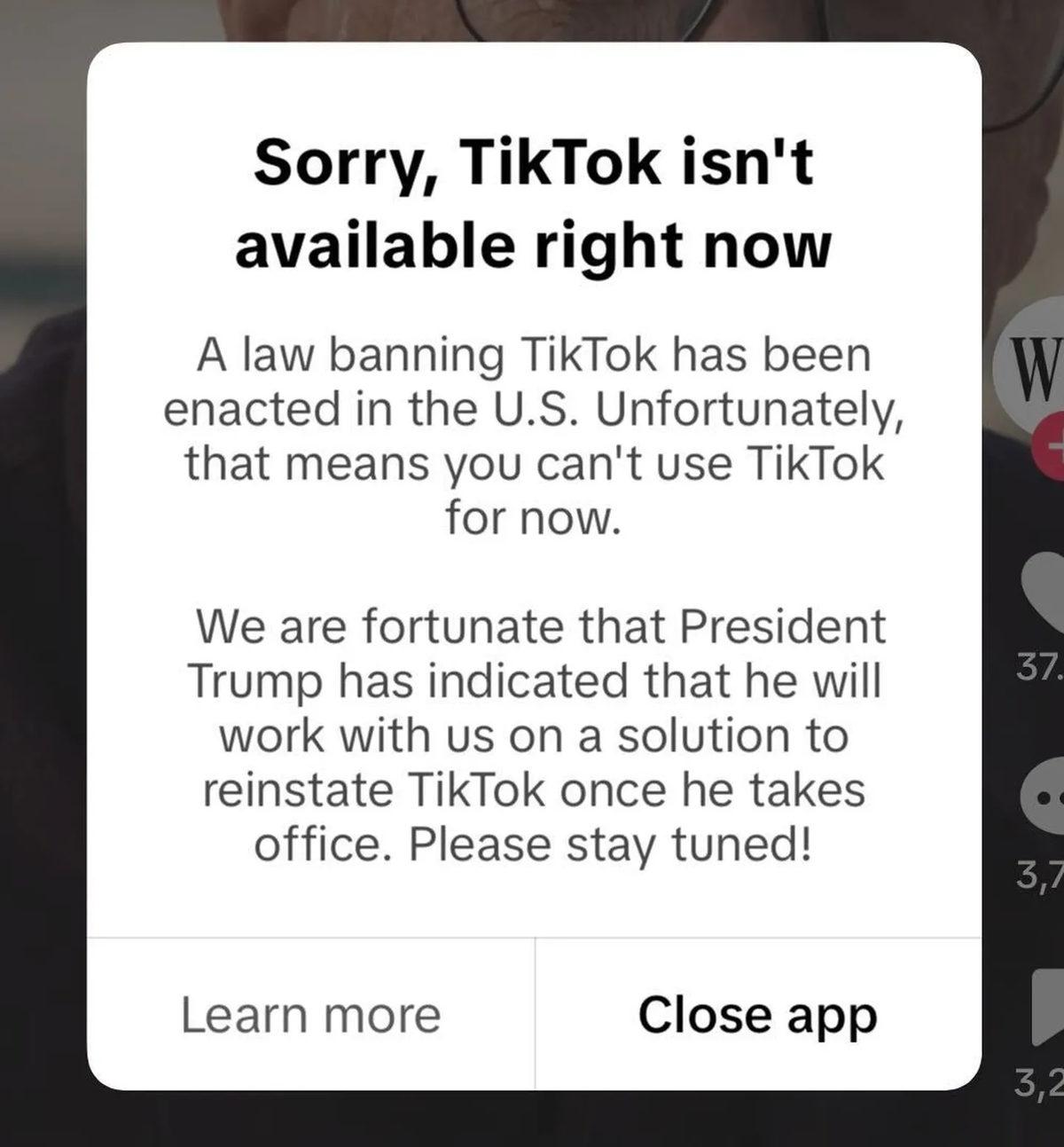TikTok, ABD’de Resmen Yasaklanarak Erişime Kapatıldı! (Peki Şimdi Ne Olacak?)
