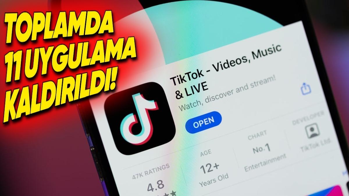 Apple, ABD’nin TikTok Yasağı Nedeniyle App Store’dan Kaldırılan Uygulamaları Açıkladı
