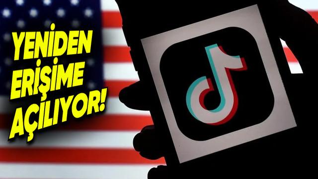 ABD’de Yasaklanan TikTok, Daha 1 Gün Olmadan Yeniden Erişime Açılıyor!