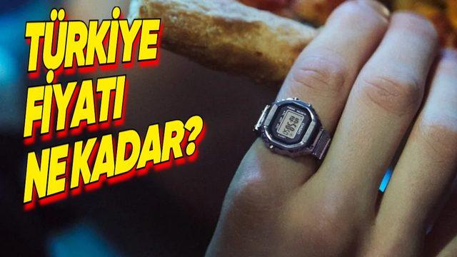 Dünyanın İlk Yüzük Saati Casio  CRW-001’in Türkiye Fiyatı Belli Oldu