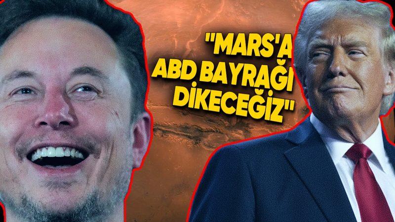 Donald Trump, Mars’a İnsan Göndereceklerinin Sözünü Verdi, Elon Musk Coştu