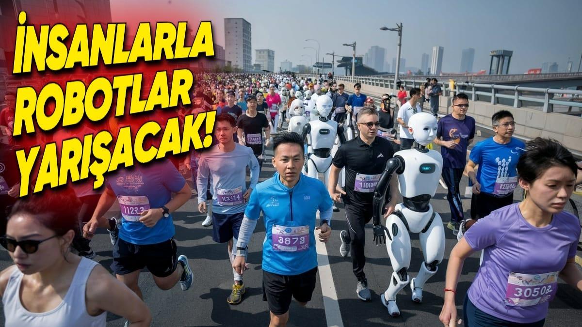 Dünyada Bir İlk: Çin’de İnsanların ve Robotların Yarışacağı Maraton Düzenlenecek!