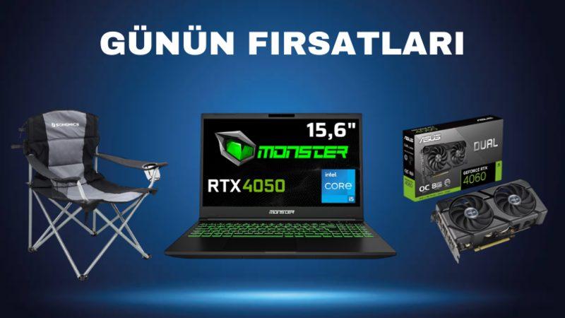 Ekran Kartından Kamp Sandalyesine: Günün Fırsatları Kapsamında Alabileceğiniz İndirimli Ürünler