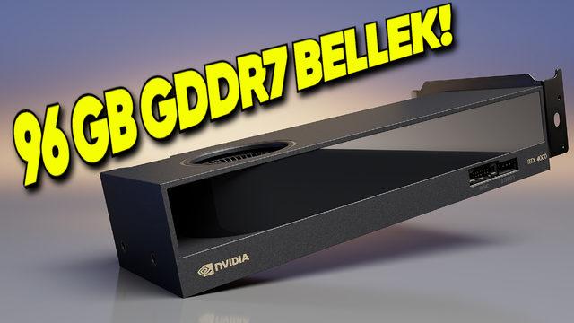 NVIDIA’nın Yeni Profesyonel Ekran Kartı Ortaya Çıktı: 96 GB VRAM’le Gelecek!