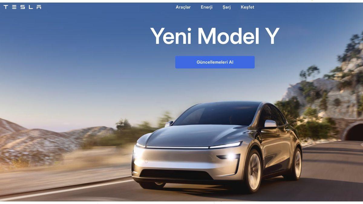Yeni Tesla Model Y 