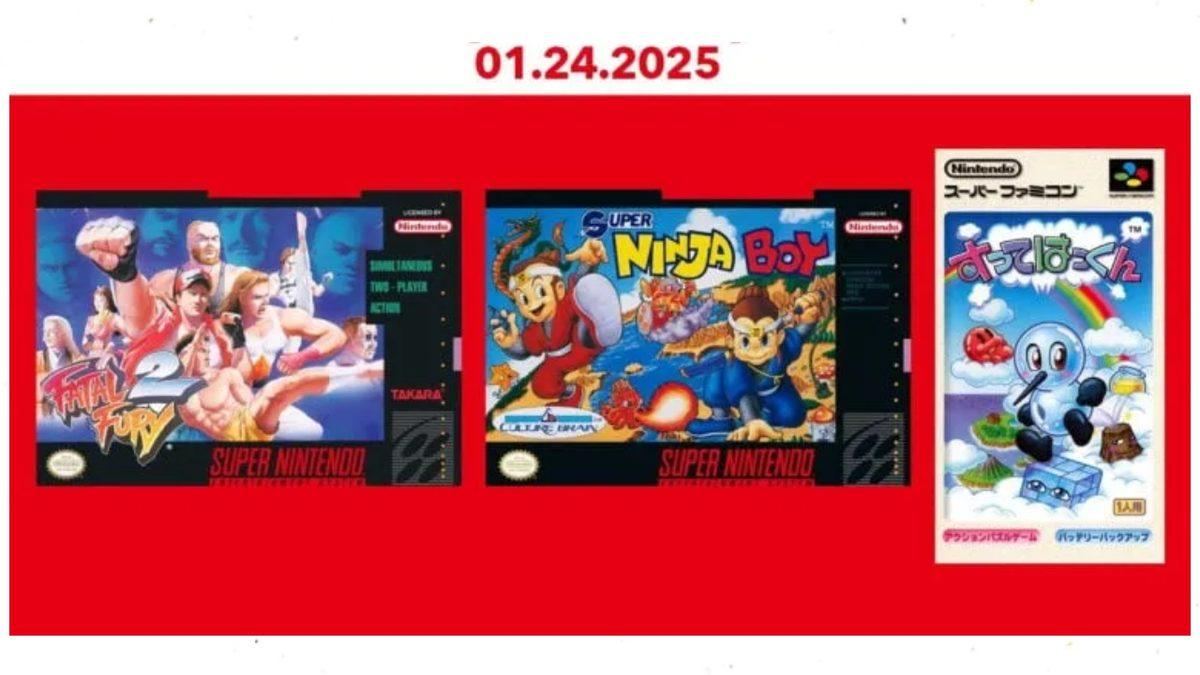 Nintendo Switch Online’ın Kütüphanesi Daha da Genişliyor: 3 Yeni Oyun Eklendi!