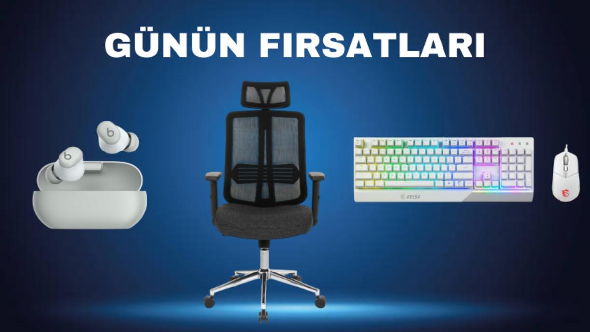 Ofis Koltuğundan Klavyeye: Günün Fırsatları Kapsamında Alabileceğiniz İndirimli Ürünler