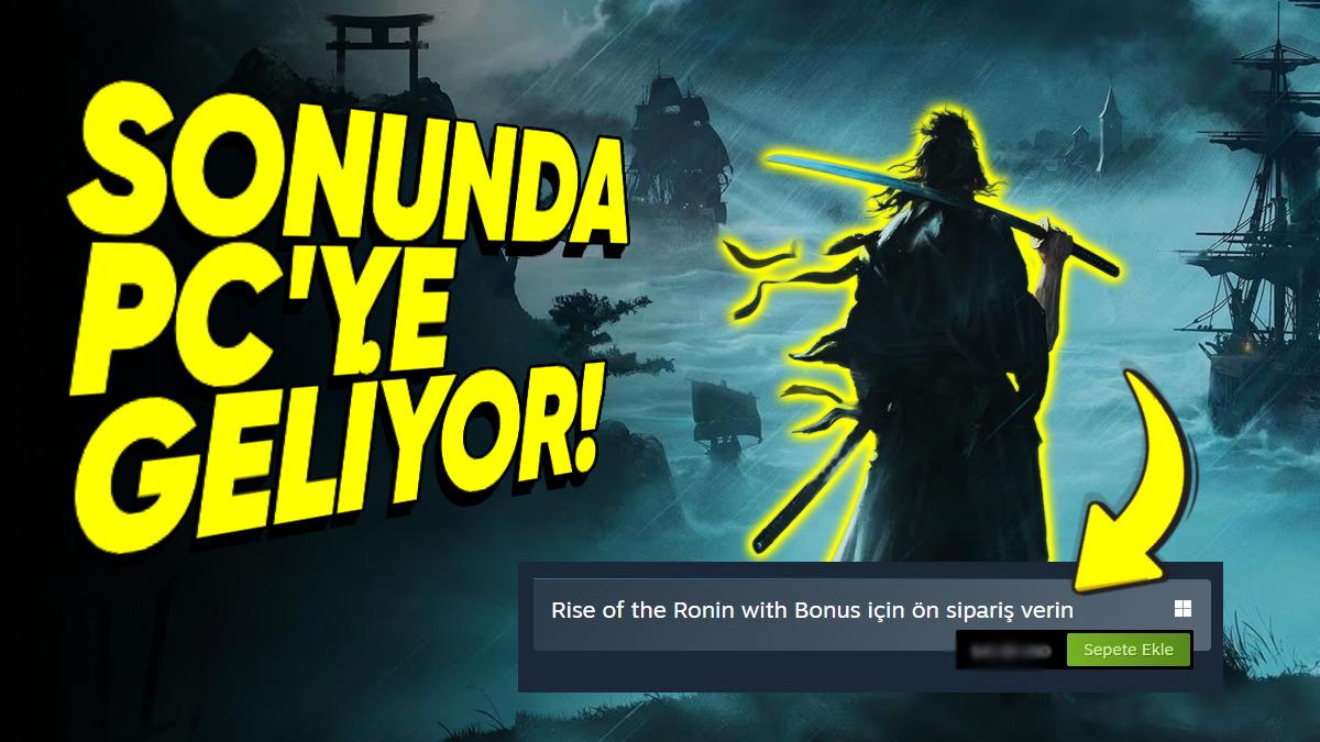 Türkçe Dil Destekli Bir PlayStation Özel Oyunu Daha PC’ye Geliyor: İşte Rise of the Ronin’in Çıkış Tarihi ve Fiyatı!