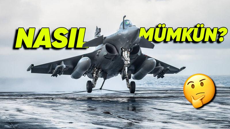 Uçak Gemilerine İniş Yapan Jetler Nasıl 2 Saniyede Durdurulabiliyor?