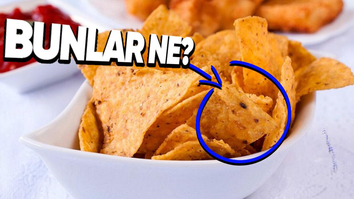 Mısır Cipslerinin Üzerindeki Siyah Noktalar Bakın Aslında Neymiş! (Korkmayın, Böcek Değil)