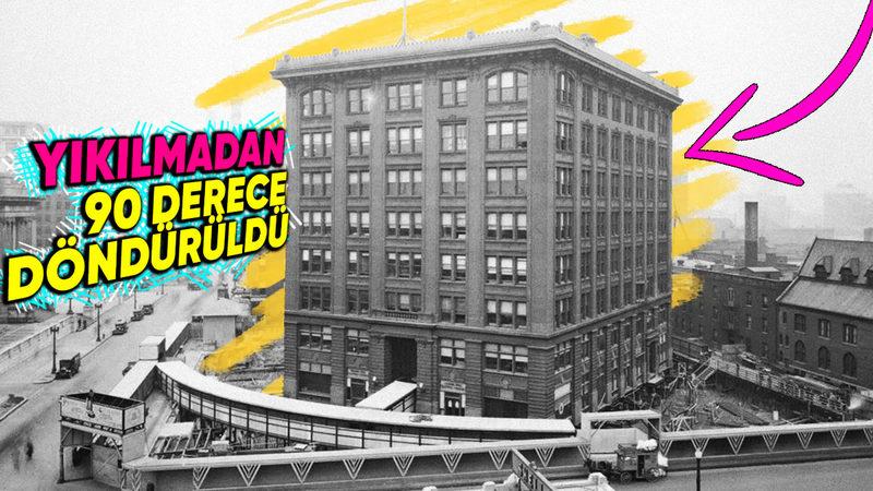 İçindeki Çalışanlar Bile Fark Etmeden 90 Derece Döndürülen 11 Bin Tonluk Bina: Peki Bu Nasıl Mümkün Oldu?