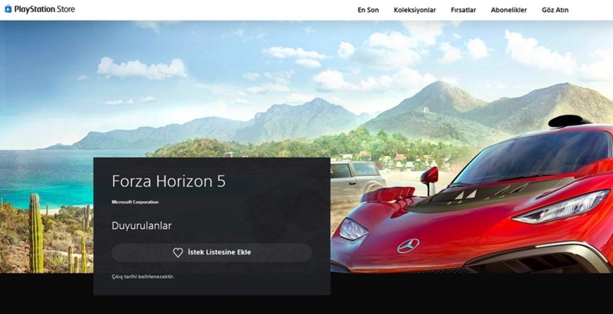 Yarış Oyunlarının Babası Forza Horizon 5, PS5’e Geliyor: Çapraz Platform Desteği ve Dahası...