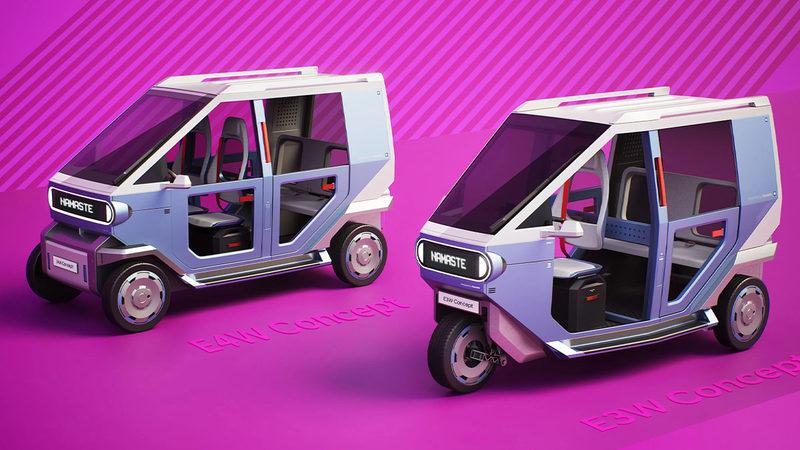 Hyundai, Üç ve Dört Tekerlekli Versiyonları Olan Mikro Elektrikli Araçlarını Duyurdu