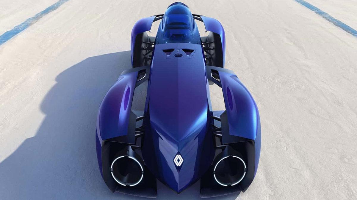 Renault, Tek Amacı Rekor Kırmak Olan Batmobile Benzeri Otomobilini Tanıttı