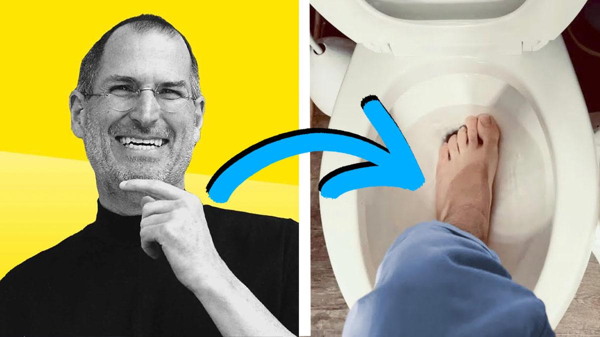Steve Jobs’un Tuvalet Suyuna Ayaklarını Sokma Alışkanlığının Sebebi: Gerek Var mıydı Gerçekten?