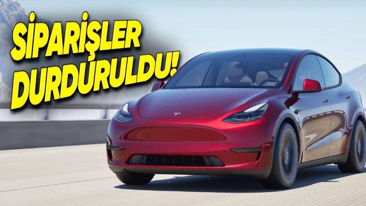 Tesla, Türkiye’deki Model Y Siparişlerini Durdurdu!