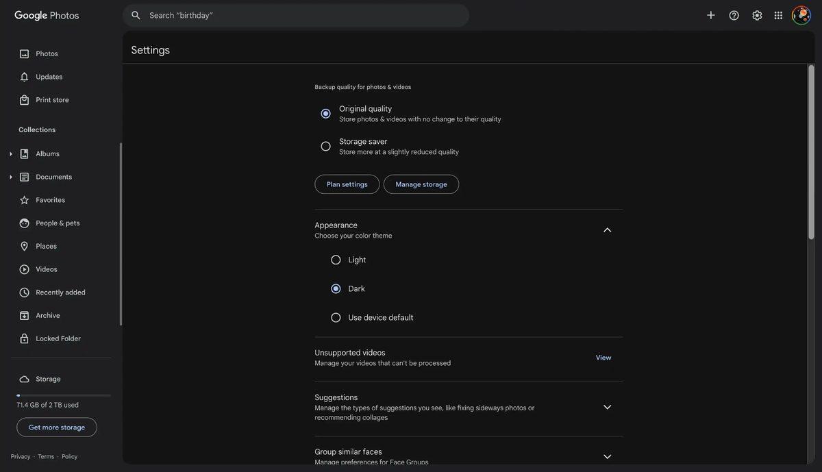 Google Fotoğraflar’ın Web Sürümüne Uzun Zamandır Beklenen Bir Tasarım Özelliği Nihayet Geldi!