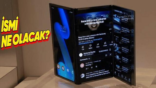 Samsung’un 3’e Katlanan Telefonunun İsmi, Bazı Özellikleri ve Ne Zaman Tanıtılacağı Sızdırıldı!