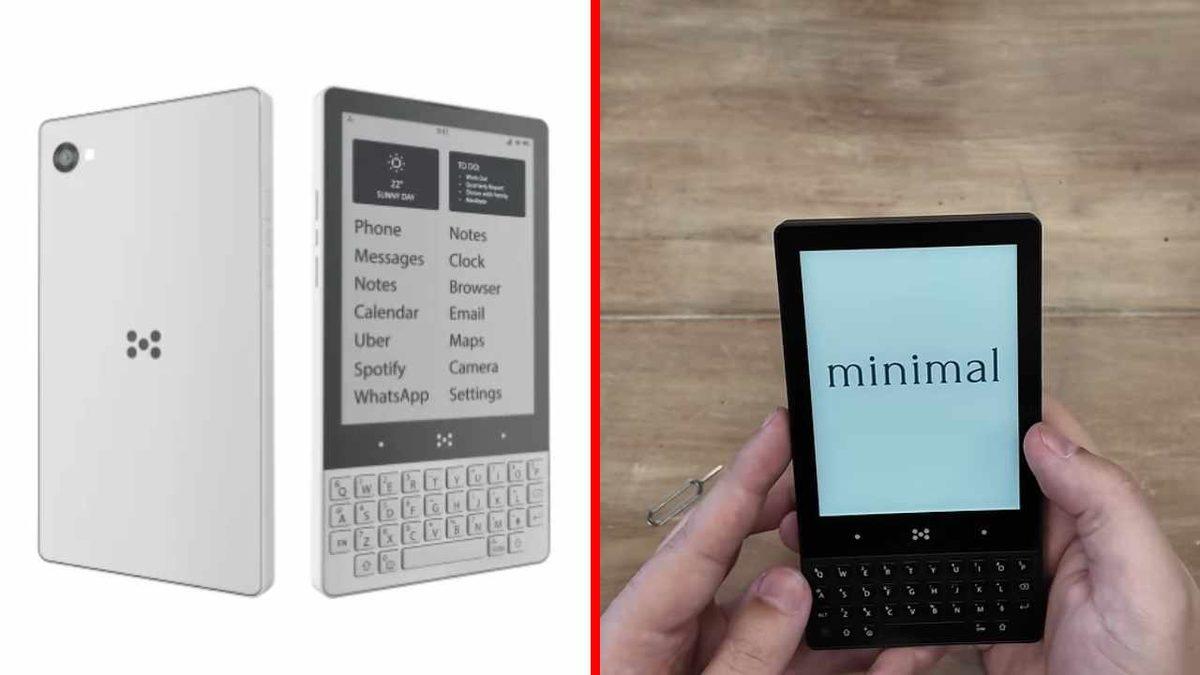 Dokunmatik Ekranlardan Sıkılanlara: QWERTY Klavyeli Minimal Phone Satışa Çıktı!