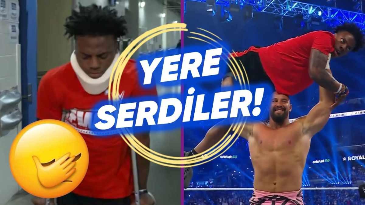 Ünlü YouTuber IShowSpeed’in WWE Macerası Saniyeler Sürdü: Ringden Uçuşu Sosyal Medyada Olay Oldu!