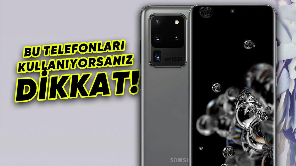 2025 Yılında Yazılım Desteği Kesilecek Samsung Telefonlar Belli Oldu