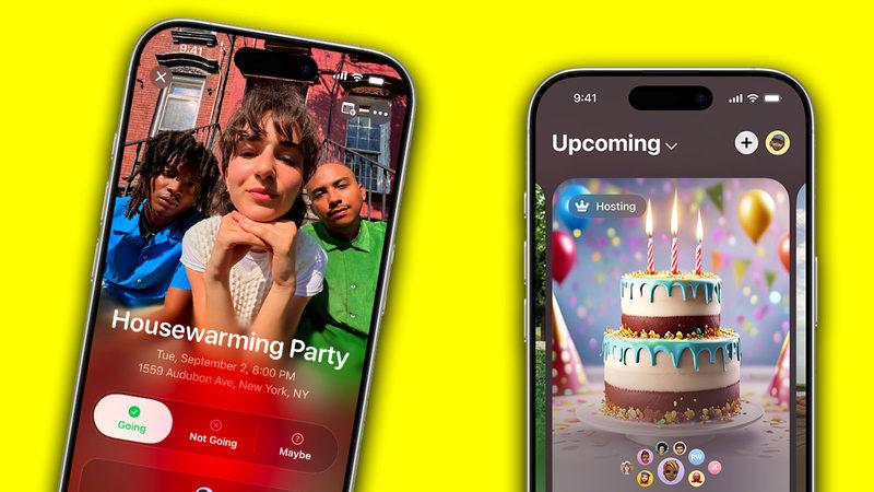 Apple’ın Davetiye Uygulaması, Birbirinden Eğlenceli Özelliklerle Yayımlandı