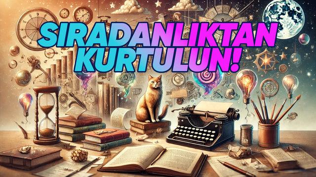 Beyninizi Farklı Düşünmeye Zorlayıp Yazma Becerilerinizi Üst Seviyeye Çıkaracak Egzersiz Teknikleri (Kitap Okumaktan Çok Daha Fazlası Var.)