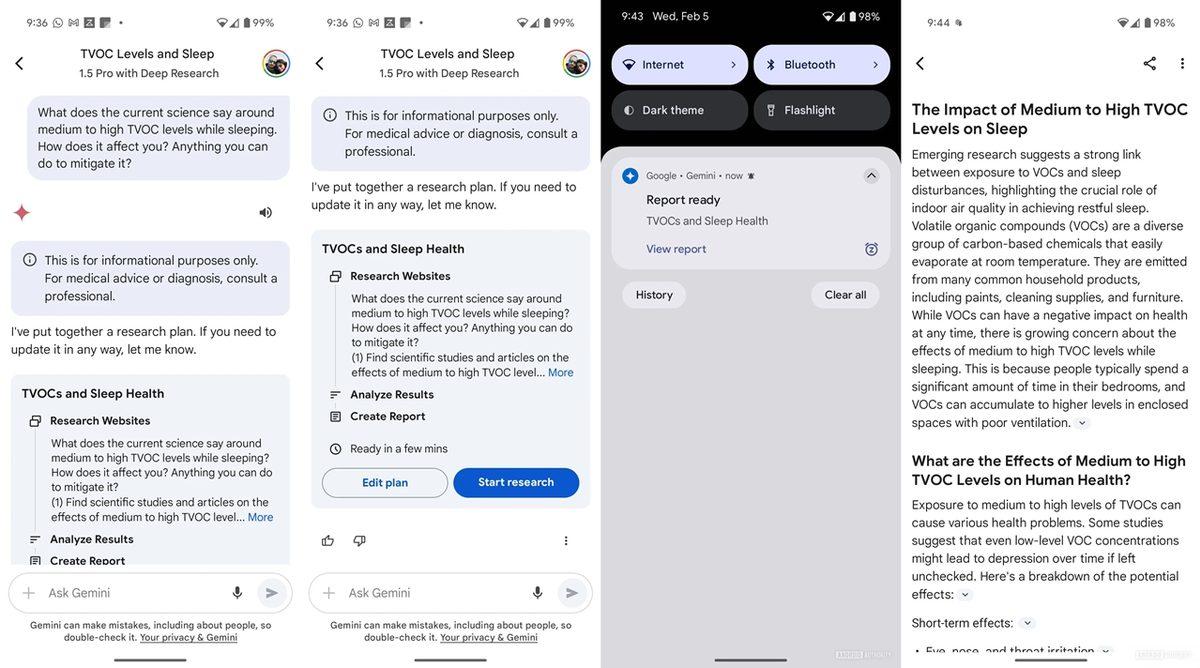 Gemini’nin ’Deep Research’ Özelliği Mobil Uygulamaya da Geldi (Son Dönemin Popüler Özelliği Artık Mobilde)