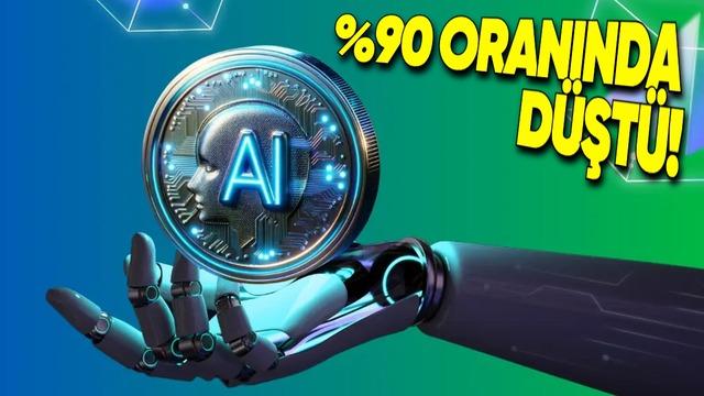 Yapay Zekâ Odaklı Kripto Para Tokenleri, Geçen Seneden Bu Yana %90 Değer Kaybetti