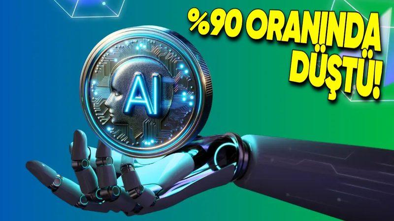 Yapay Zekâ Odaklı Kripto Para Tokenleri, Geçen Seneden Bu Yana %90 Değer Kaybetti