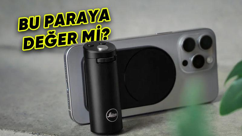 Leica, iPhone 16’nın "Kamera Kontrol" Tuşunu Tüm iPhone’lara Getiren Bir "Tutamaç" Duyurdu