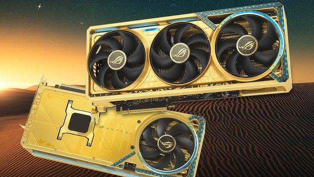 ASUS Altın Kaplama RTX 5090’ı Tanıttı (Sanki Orijinali Yeterince Pahalı Değilmiş Gibi...)