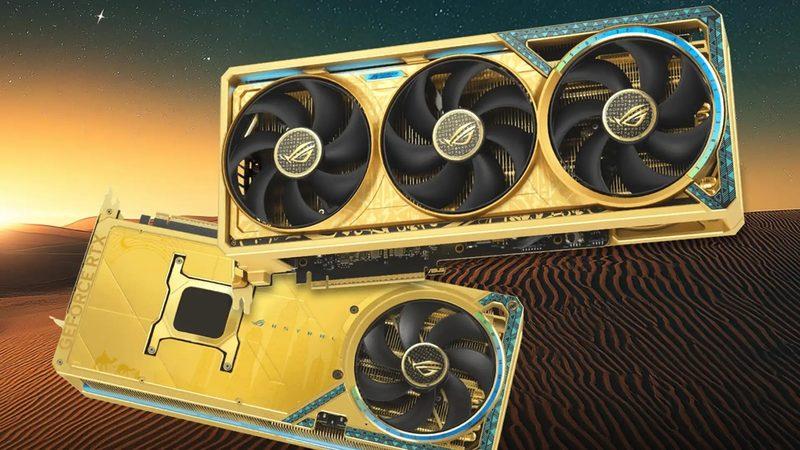 ASUS Altın Kaplama RTX 5090’ı Tanıttı (Sanki Orijinali Yeterince Pahalı Değilmiş Gibi...)