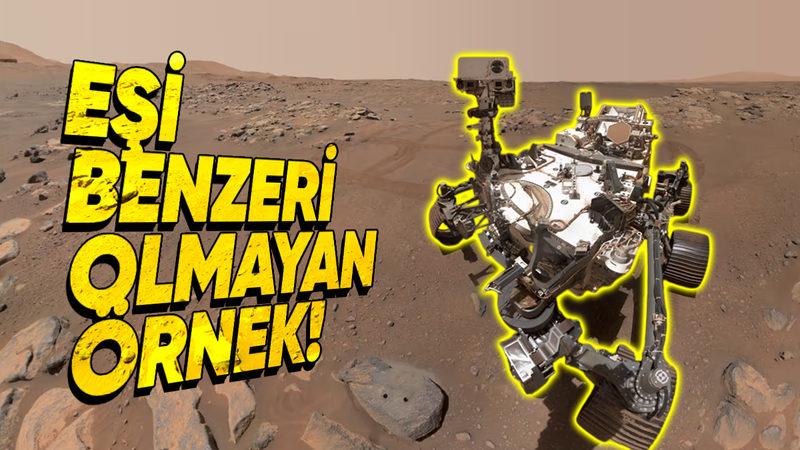 NASA’nın Mars Keşif Aracı, ’Daha Önce Gördüğümüz Hiçbir Şeye Benzemeyen’ Bir Kaya Örneği Topladı