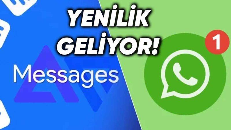 Google Mesajlar’a WhatsApp Entegrasyonu Geliyor: Peki Nasıl Çalışacak?