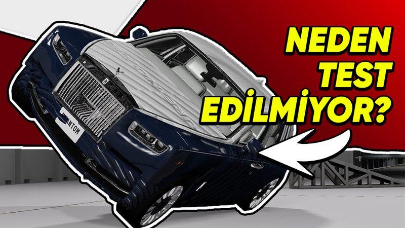 Rolls Royce Otomobillerine Neden Çarpışma Testi Yapılmıyor?