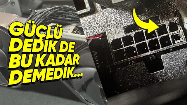 RTX 5090’dan Bir Sorun Daha: Bir Kullanıcının Oyun Oynarken Güç Kaynağı Kablosu ve Girişi Eridi!