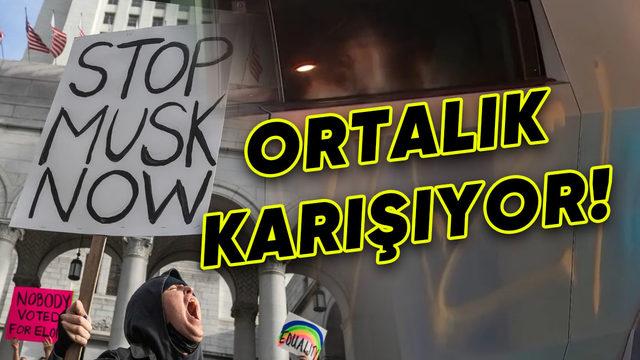Elon Musk’a "DOGE" Protestoları Başladı: İnsanlar Yolda Gördükleri Tesla’lara Saldırıyorlar