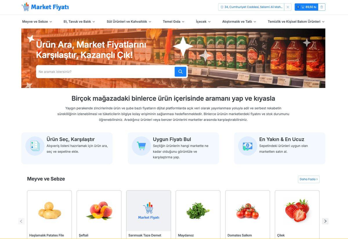 Market Fiyatlarını Anlık Olarak Karşılaştırmanızı Sağlayacak 