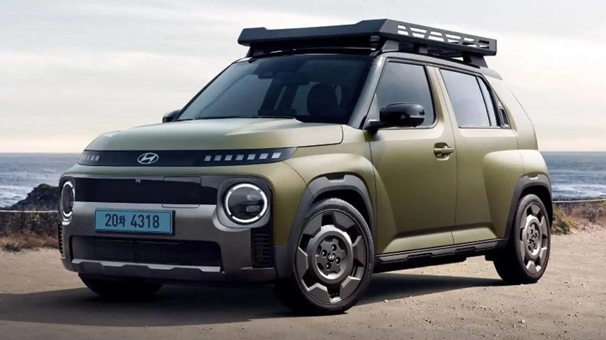 Hyundai Hem Sevimli Hem Araziye Uygun Yeni Arabasını Tanıttı: Casper Electric Cross